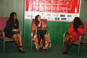 Sandra Oma Etubeibi (Nigeria) - Nahida Esmail (Tanzania) and Faith Mutheu (Kenya)